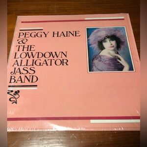 Peggy Haine & The Lowdown Alligator Jazz Band Lp Record Album